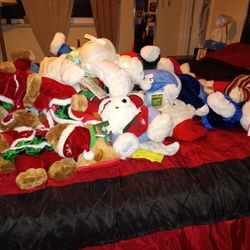 26 Holiday Teddy Bears. From 2000 To 2015..