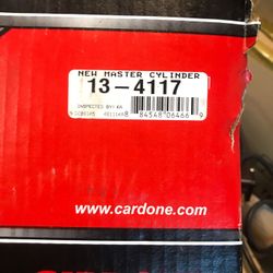 2009 to 2017 Chevy express 2500 brake master cylinder