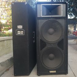 Dj. YAMAHA SPEAKERS 