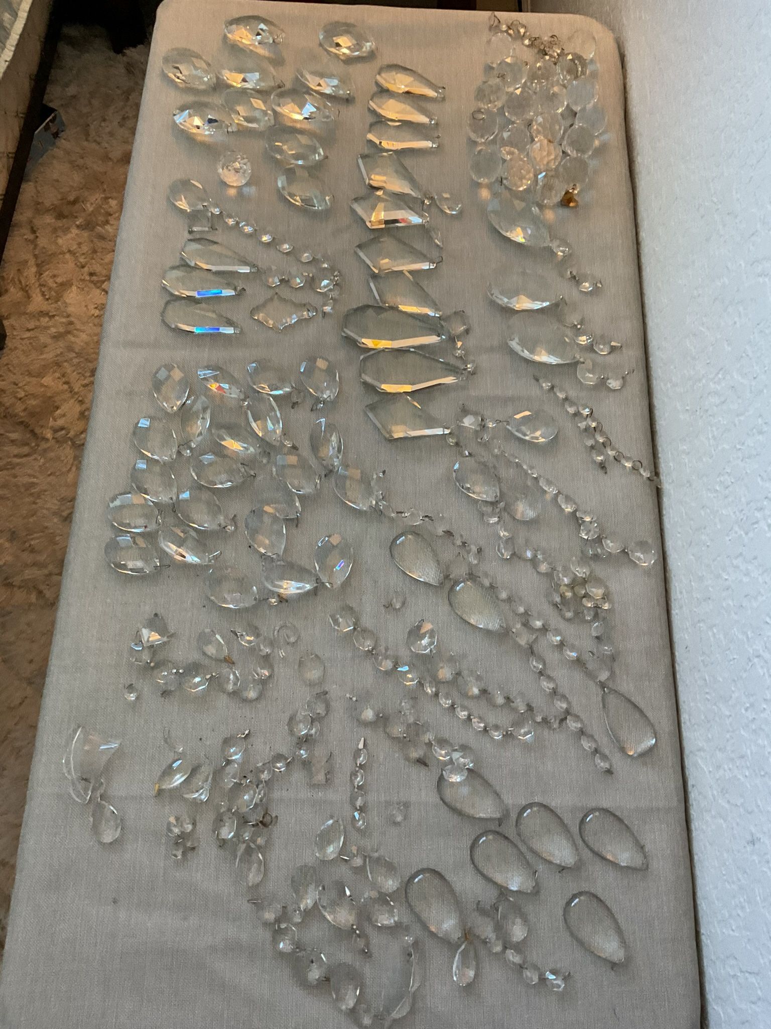 Beautiful Crystal Prisms Chandelier Pieces