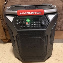 Monster Rocker Wireless Speaker W/Mic🎤