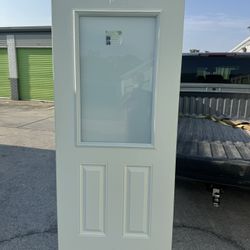 Exterior Half Glass Door 36x79.25
