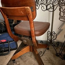 Antique office chair