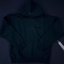 Black Essentials Hoodie