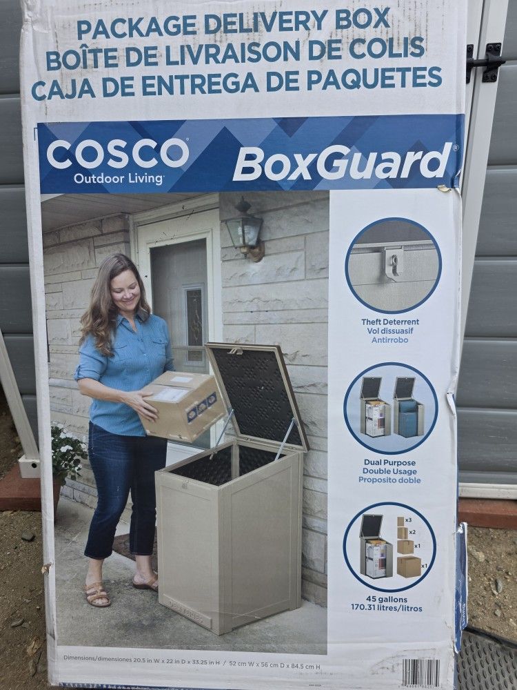 Caja Para Paquetes De Correo