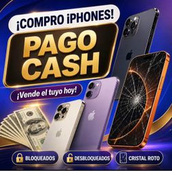 Cash por tu iPhone o Samsung