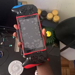 Nintendo Switch With Controller Attachment