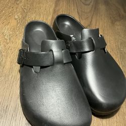 Birkenstock Boston Essentials In Eva Black Men’s Size 10/43