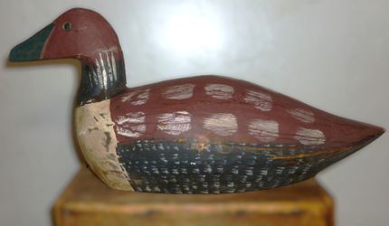 Vintage Duck Decoy Or Decor
