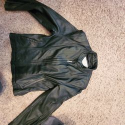 Leather jacket