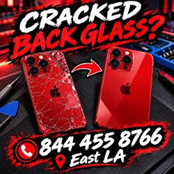 iphone back glass screen cracked repairs