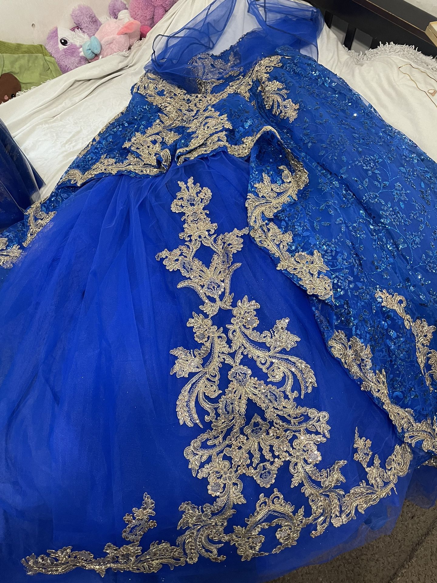 Quinceañera Royal blue Dress 
