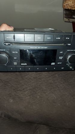 Stock 2012 challenger radio