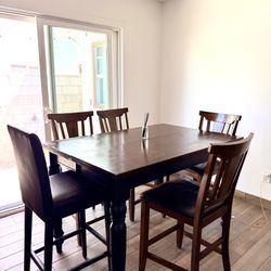 Wood Dining Room Set