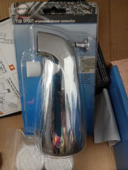 Tub spout and shower sprayers