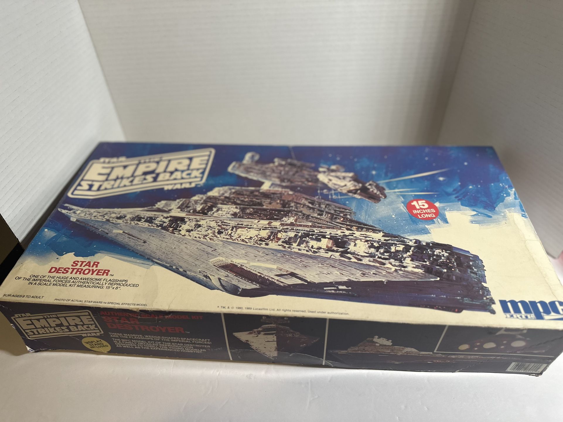 MPC Star Wars Empire Strikes Back Star Destroyer kit Unused 11926