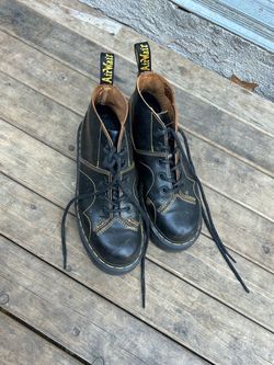 Unisex Dr Martens Church Quad Platform Boots