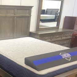 *Memorial Day Now!!!*---Stellar Lindex Queen Bed/Dresser Sets---Delivery And Financing Available🤭
