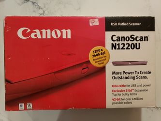 Canon N1220u Scanner Flatbed Like New