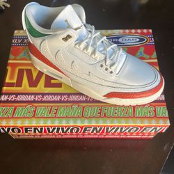 Air Jordan 3 Retro Mex “El vuelo” Size 11