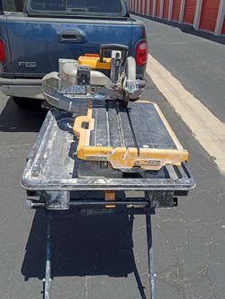 DeWalt tile saw