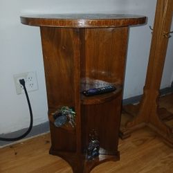 $25  Solid Wood End Table  18" By 18"  28" H