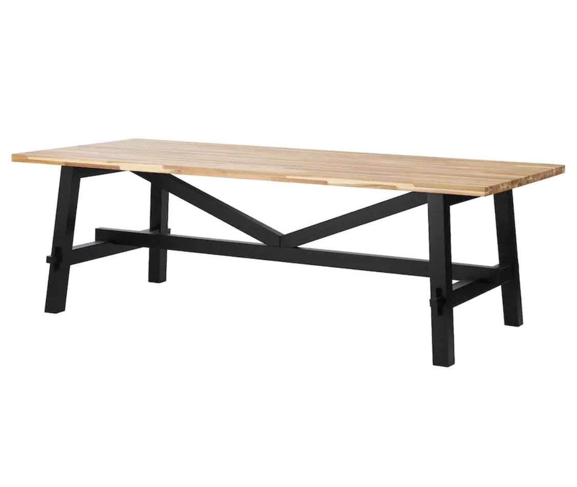 IKEA Solid Wood SKOGSTA Dining Table 