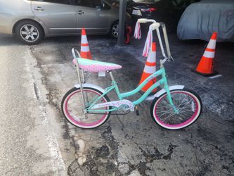 Schwinn lowrider Girl Bike Mint Green Pink lo