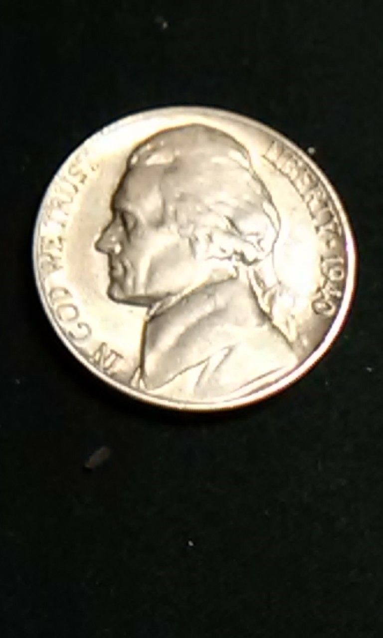 1940 Philly, 1941 D and 1962 D Jefferson Nickels.