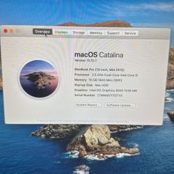 MacBook Pro from 2012