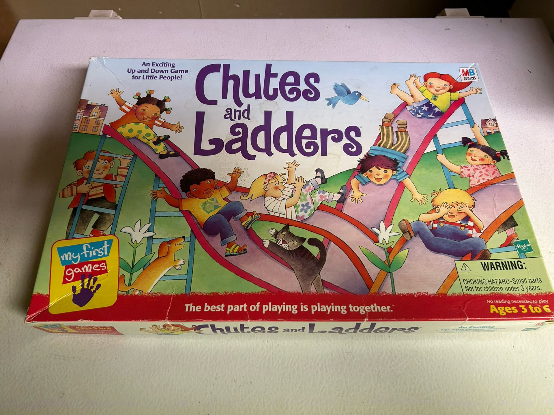 "Chutes And Ladders" Board Game