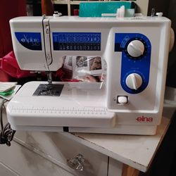 ELNA Sewing Machine 340 current model Like New