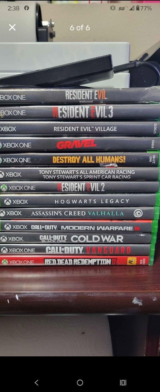 XBOX ONE GAMES, BACKBONE, SERIES 2 CONTROLLER, 2 TB HARD DRIVE