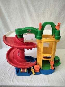 Fisher Price Little People Garage Ramps Elevator