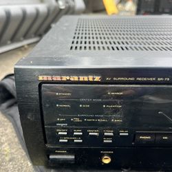 Marantz SR-73 AV Surround Receiver.