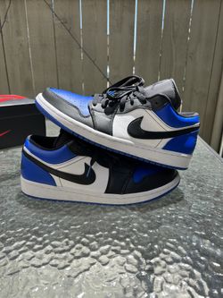 Jordan 1 Low Royal Toe 10.5