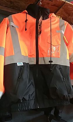 Class 3 High Visibility Jacket with Removable Fleece