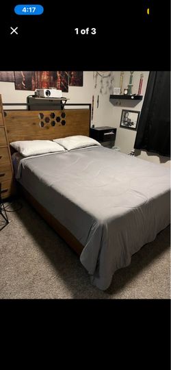 Bed Frame/Bedset & Back Board