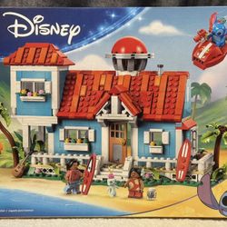 LEGO Disney Lilo & Stitch Beach House 43268 834PCS 9+ Building Set