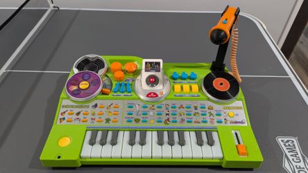 VTech KidiJamz Studio - Keyboard DJ Recording Green Kids Ages 3-6 $30