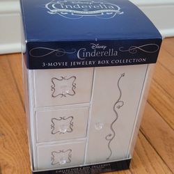 Disney Cinderella Bluray/DVD 6 Disc Diamond Edition Collection + Bonus Jewelry! 