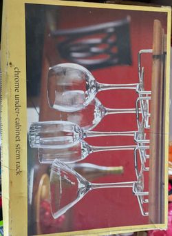 Pier 1 under cabinet stem rack