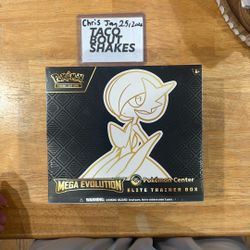 Mega Evolution ETB Pokemon Center 