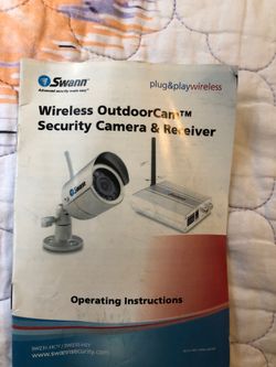 Swann wireless outdoorCam