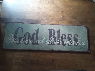 Pic frame (bless this house and all who enter it)