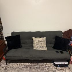 Gray Futon Mattress