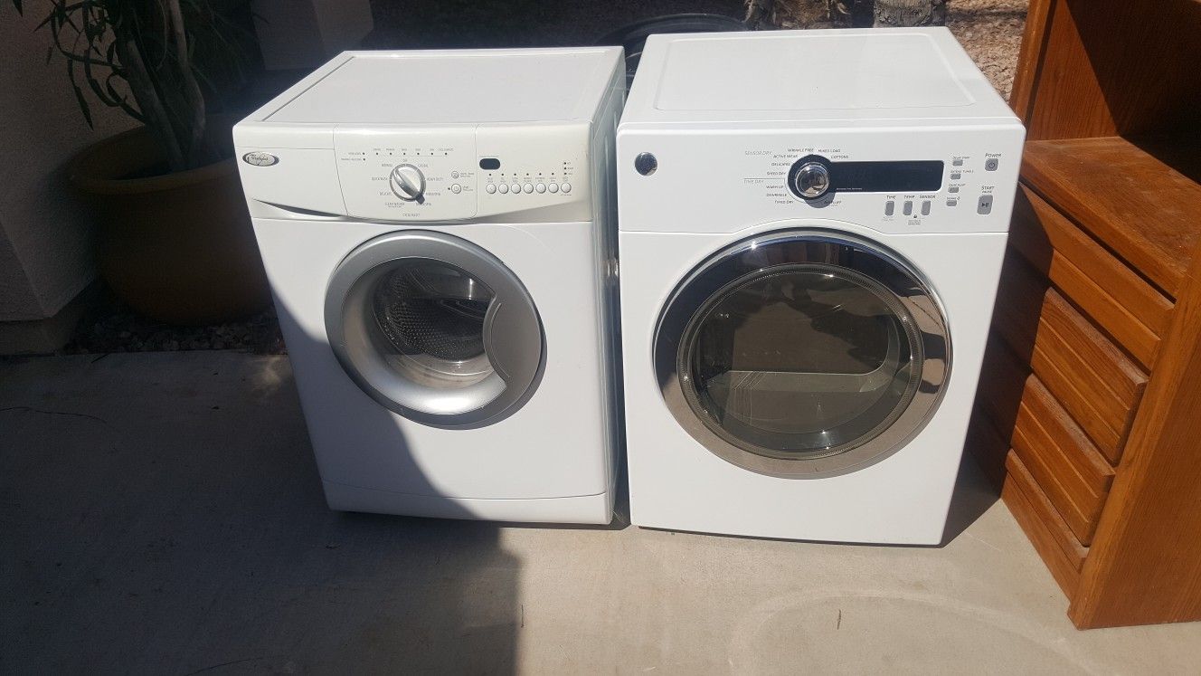 Washing Machine And Dryer Appliances