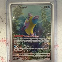 Bruxish Full art pokemon card