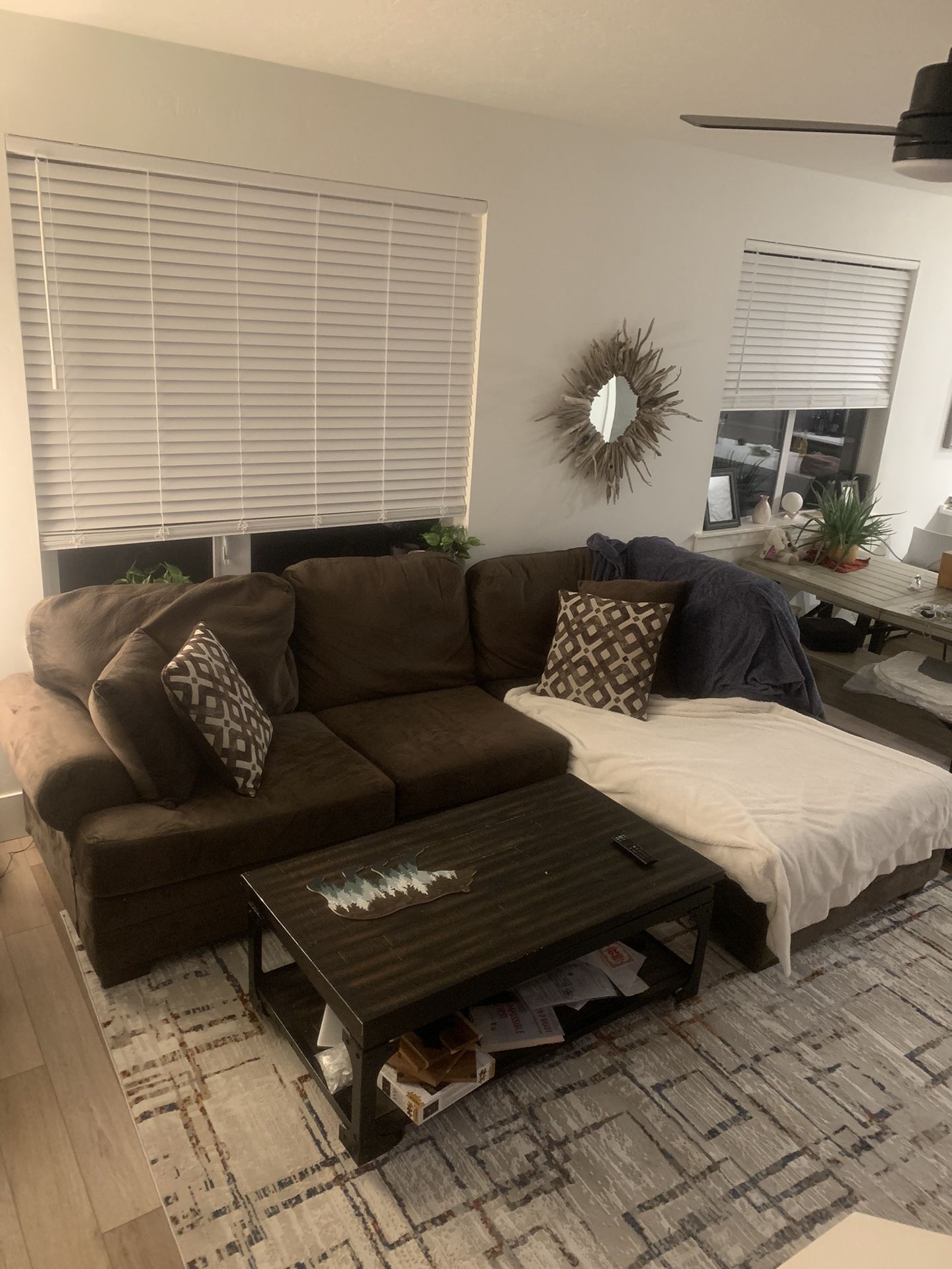 Large Cozy Sectional Couch