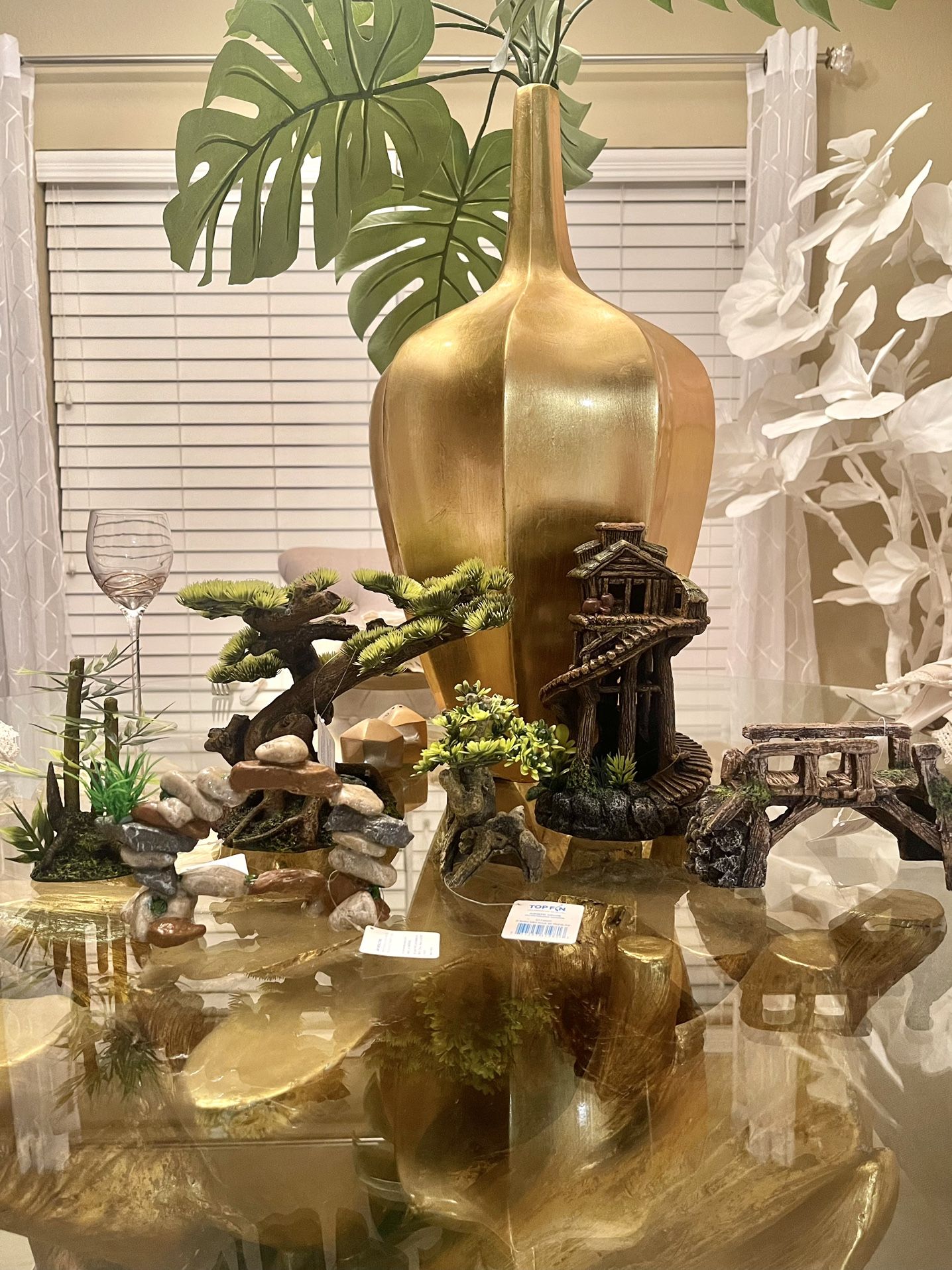 Fish Tank/Aquarium Tank Decor: Zen Garden Edition